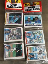 New Listing1983 Topps Baseball Unopened Rack Pack 51 Cards - Boggs Sandberg, Gwynn Rookies