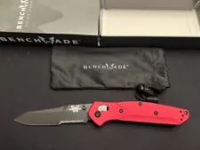 Benchmade 940 SBT Red /#05/50 — Excellent Condition