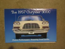 Danbury Mint Brochure 1957 Chrysler 300C