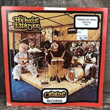 1983 Showbiz Pizza Rock-afire Explosion Travelin' Man Don't Let Go 45 Record