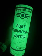 Glow In The Dark Fallout Halloween Pure Drinking Tumbler 20oz Vault Tec