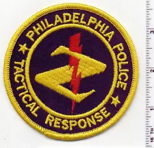 Philadelphia Police (Pennsylvania) 1st Issue Tactical Response Shoulder Patch