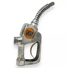 Gulf Oil Gas Pump Nozzle Wall Decor With Vintage Inspired Design