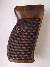 Walther P38/P1 Fine English Walnut Checkered Pistol Grips Beautiful! NEW! L