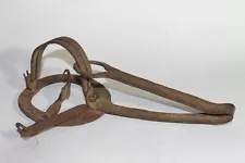 Antique Bulgarian Iron Rabbit Fox Trap 18 Century