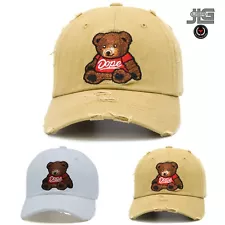 Dope Bear New Adjustable Embroidery Dad Cap Cotton Hat Fashion MKW