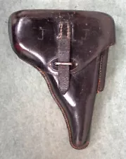 1943 Dated P38 Holster marked Eagle over "WaA392" & "cww" for Carl Weiss fabrik