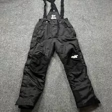 Castle X Racing Snowpants Bibs Womens Size Small Black Snowmobile Snow Pants