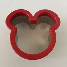 Stainless Steel Mickey Mouse Cookie Cutter For Kids Sandwiches 4" x 3.75"