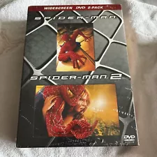 Spider-Man 1 & 2 DVDs 2 Pack BONUS GIFT SET. Wide Screen Edition. Please Read.