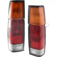 For 1986-1997 Nissan Pickup Tail Light Driver Passenger Pair (For: 1997 Nissan Pickup)