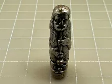 Judd's Pipe Smoking Monkey Figural Match Safe