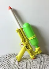 Vintage 1990 Larami Super Soaker 50 TESTED WORKS. Water Squirt Gun, Air Pressure