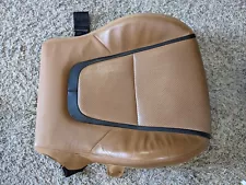 London tan 12-15 Jaguar XF X250 Front Right Lower Seat Cushion Leather bottom