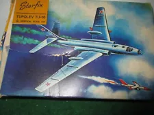 VERY Rare Starfix Tupolev TU-16 Badger 1:200 SCALE Model Kit #114~SEALED PARTS