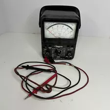 Simpson 260 Series 5 Analog Volt Ohm Meter With Leads Cables Untested