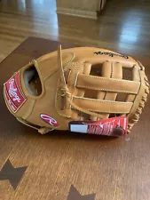 Rawlings Horween Heart of Hide PRO208-6HTG 12.5 Baseball Glove Right Hand Throw