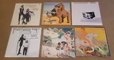 Fleetwood Mac 6 LP Vinyl Records Albums Classic Rock Collection