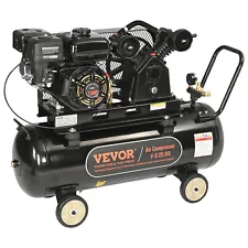 VEVOR 21 Gallon Gas Powered Air Compressor 7HP 9CFM@115PSI 115PSI Max Pressure