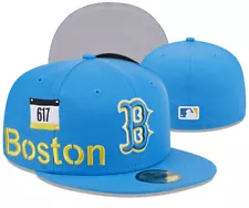 New Era Light Blue Boston Red Sox City Connect lcon 59FlFTY Fitted Hat