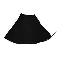 Slinky Brand Size 2X Plus Size Slinky Stretchy Black Flared Skirt