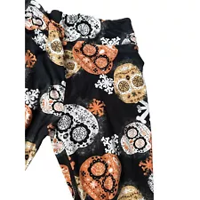 LuLaRoe Halloween Skull Print Leggings Soft & Stretchy Fabric Fun & Spooky Desig