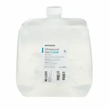 McKesson Clear Ultrasound Gel Transmission Ultrasonic Water Soluble 4 Containers