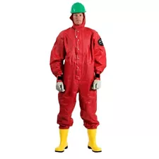 Ansell Chemical Protection Suit, Trellchem Splash 600, Size Extra Large