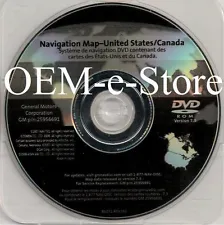 2007 2008 2009 2010 Cadillac Escalade EXT ESV Hybrid Navigation DVD U.S CAN Map