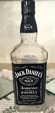 Jack Daniels Old No. 7 Empty 1 Liter Glass Bottle