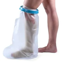 Waterproof Foot and Leg Cast or Bandages Cover For Swimming, Shower and Bath