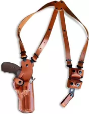 Vertical Shoulder Holster Fits, Ruger Security Six 357 Magnum 6-Shot 4" #1648#