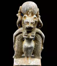 SEKHMET Goddess of war with the wings and the cobra - Sekhmet statue for sale