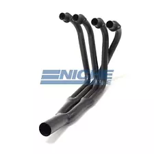 Kawasaki KZ900/1000 Tri-Y Black 2.5" 4-Into-2-to-1 Exhaust Head Pipes