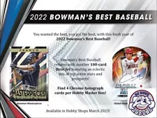 Roberto Campos 2022 Bowman's Best Baseball 1 Case 8Box Break