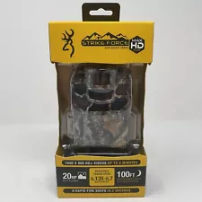 Browning Strike Force Max Plus 20MP Trail Camera Video Picture Camo Sub Micro