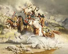 Frank McCarthy - Cheyenne - Canvas Giclee - Limited-Edition - MINT