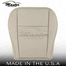 2009 - 2012 Fits Ford Escape Driver Bottom Camel Tan SOLID Vinyl Seat Cover