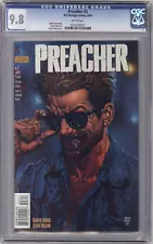 DC Comics June 1995 Preacher #3 CGC Graded 9.8 White Pages HTF !