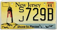 *99 CENT SALE* New Jersey SHORE TO PLEASE Lighthouse License Plate #SJ729B NR