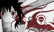 Anime eternal mangekyou sharingan uchiha sasuke Playmat Gaming Mat