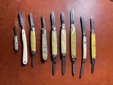 New ListingNine Vintage U.S.A. Pocket Folding Knives