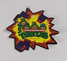 Rare 1991 Teenage Mutant Ninja Turtles Shoes TMNT Mirage Studios Kids tag