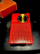 Vintage Rare 1st edition Regency Model TR-1 Red Transistor Radio