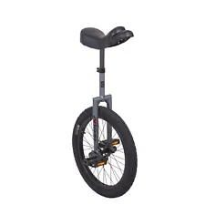 Sunlite Extreme Unicycle 20" Matte Gray Flat Top