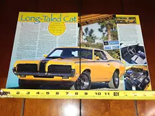 1970 MERCURY COUGAR 428 CJ ELIMINATOR ORIGINAL 1998 ARTICLE