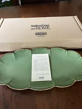 SOUTHERN LIVING AT HOME VERDE APPETIZER TRAY NIB~ Beautiful RARE