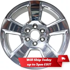 New Set(4) 20" Polished Alloy Wheels Rims for Chevy Silverado Tahoe GMC Sierra