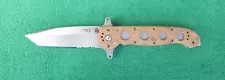 New ListingCRKT M16-14ZSF Special Forces Carson Design Desert Tan Tanto Folding Knife