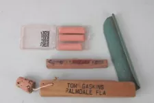 TOM GASKINS Palmdale FLA Florida Scratch Box Turkey Call, vintage used